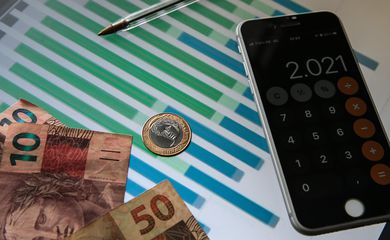 Economia, Moeda Real,Dinheiro, Calculadora